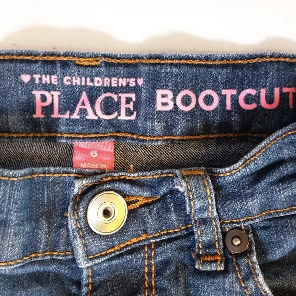 Children's Place Bootcut Jeans‎ for Girls sz 6